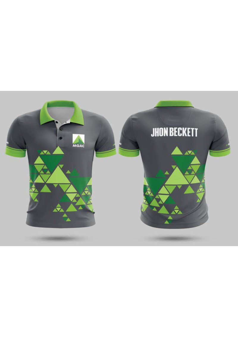 Green Archery Club Polo - Design 1