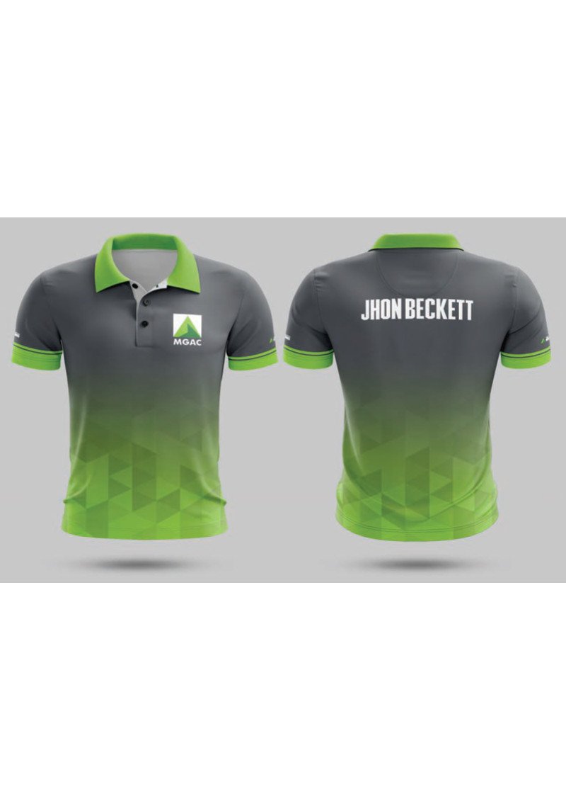 Green Archery Club Polo - Design 2