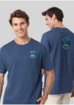 Gildan Heavy Cotton Adult T-Shirt+ Front & Back Logo Print - 5000-BRFB