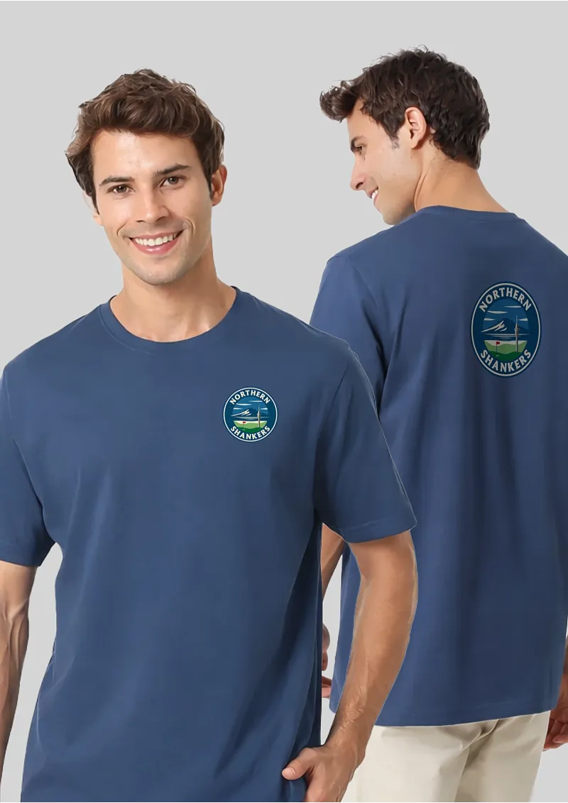 Gildan Heavy Cotton Adult T-Shirt+ Front & Back Logo Print - 5000-BRFB