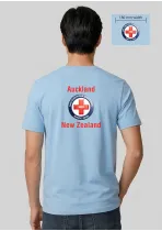 MENS Ice 100% Cotton T-Shirt+ Back Print - T10012-BRB