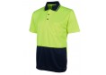 JB's Hi Vis Jacquard Non Cuff Polo