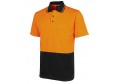 JB's Hi Vis Jacquard Non Cuff Polo