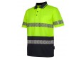 JB's Hi Vis S/S Segmented Tape Polo