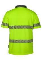 JB's Hi Vis S/S Segmented Tape Polo