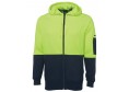 JB's Hi Vis Full Zip Fleecy Hoodie