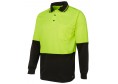 JB's Hi Vis L/S Traditional Polo