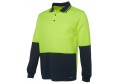 JB's Hi Vis L/S Traditional Polo