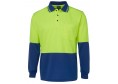 JB's Hi Vis L/S Traditional Polo