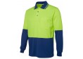 JB's Hi Vis L/S Traditional Polo