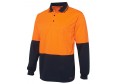 JB's Hi Vis L/S Traditional Polo