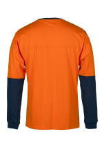 JB's Hi Vis LS Crew Neck Cotton Tshirt