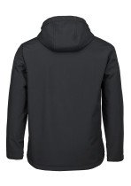 PODIUM ADULTS THREE LAYER HOODED SOFTSHELL JACKET