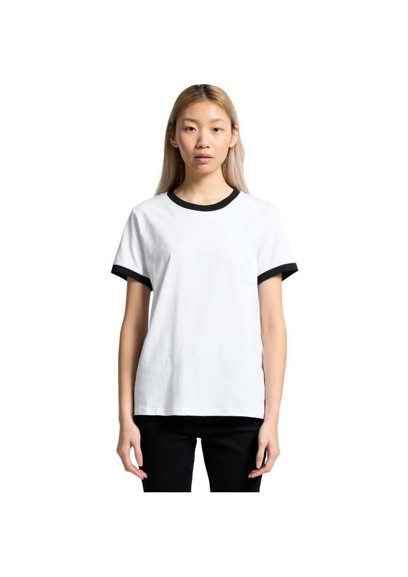 4053 - AS Colour Womens Maple Ringer Tee