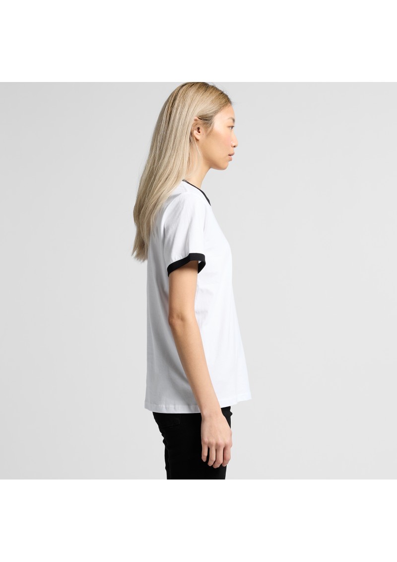4053 - AS Colour Womens Maple Ringer Tee