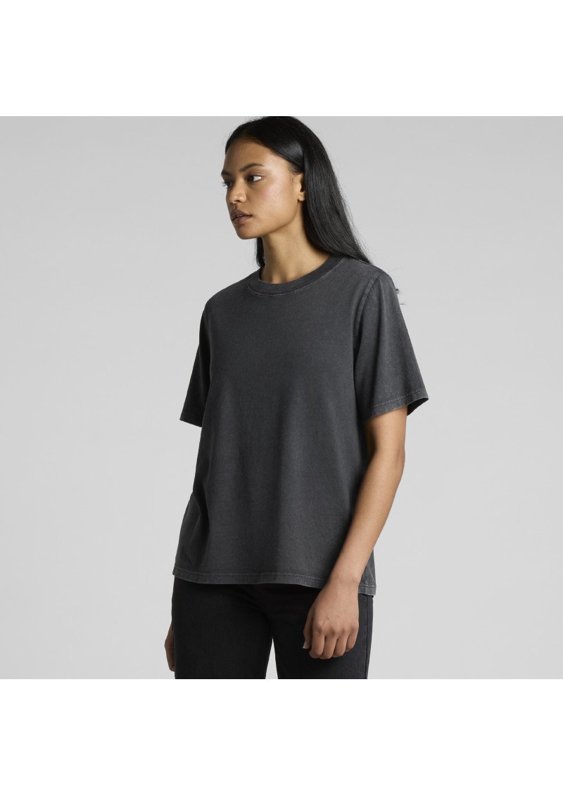 Wo's Stone Wash Heavy Tee