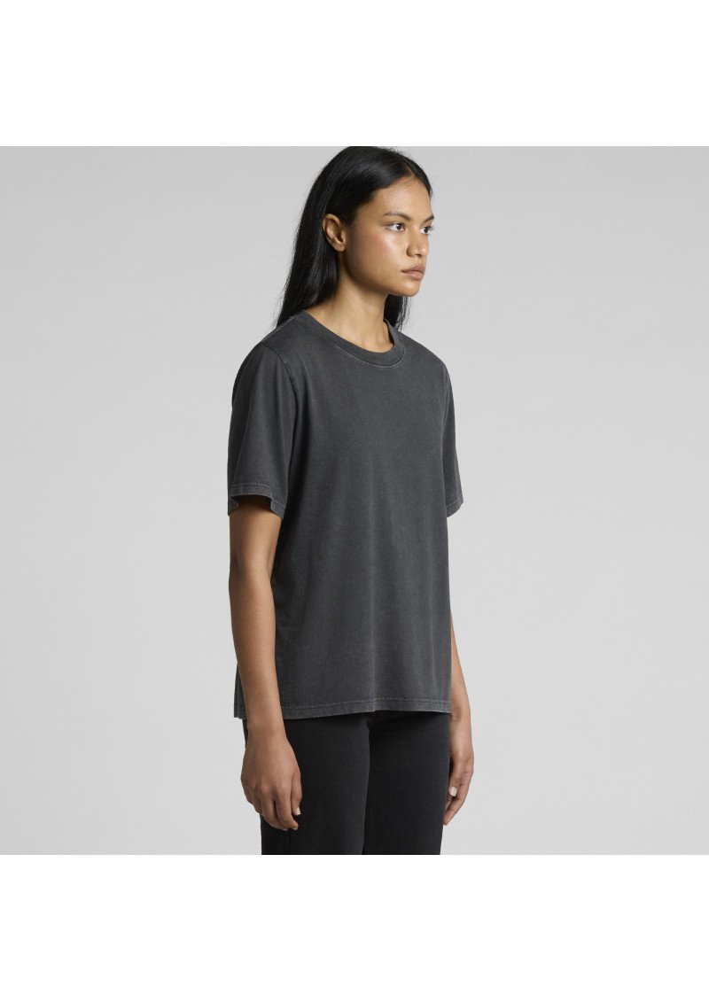 Wo's Stone Wash Heavy Tee