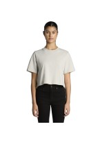 4089-AS Colour Womens Heavy Faded Crop Tee