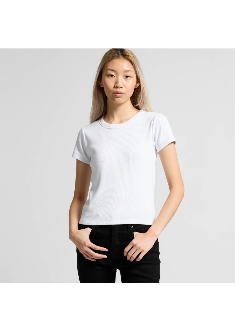 4092G-AS Colour Womens Organic Rib Tee