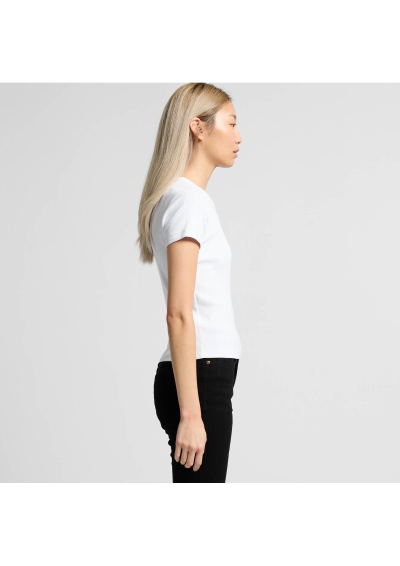 4092G-AS Colour Womens Organic Rib Tee