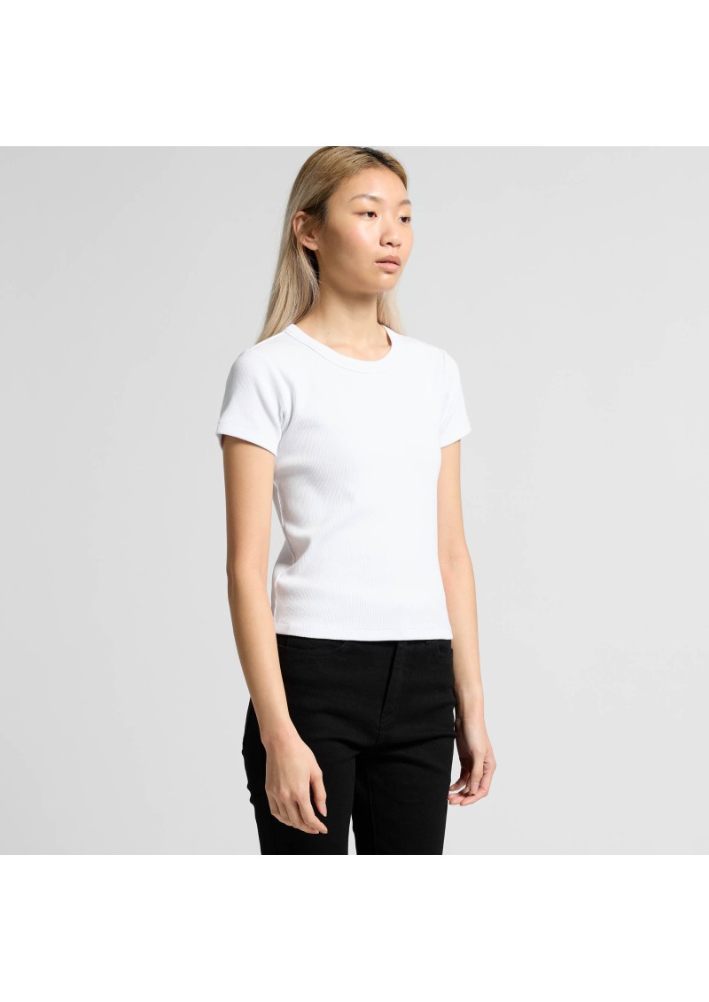 4092G-AS Colour Womens Organic Rib Tee