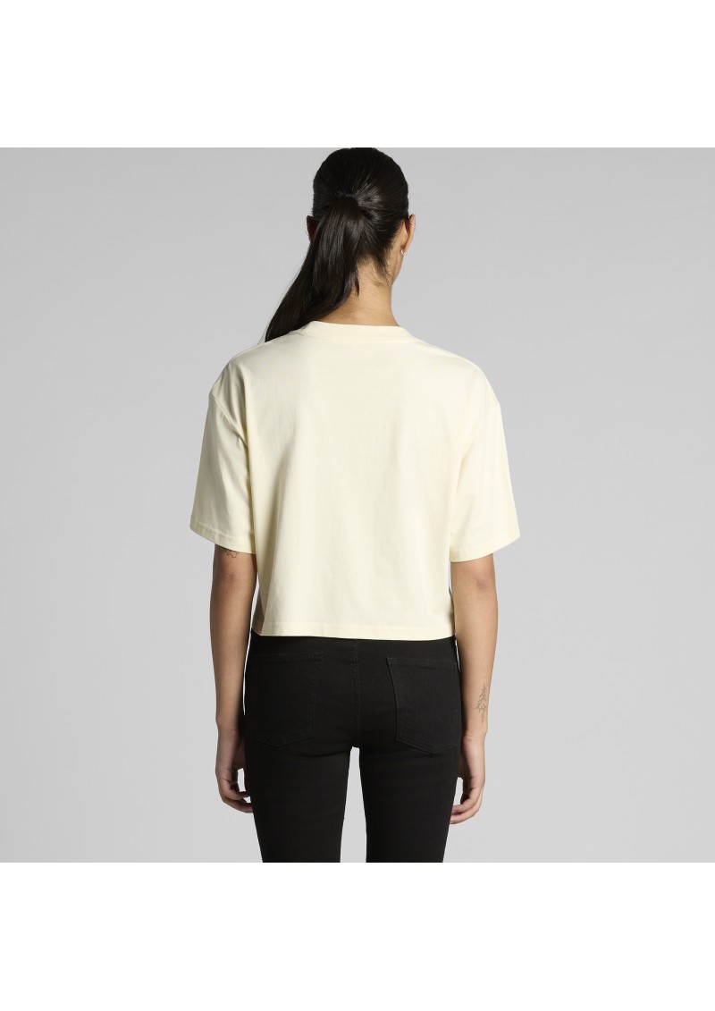 4093-AS Colour Womens Martina Crop Tee