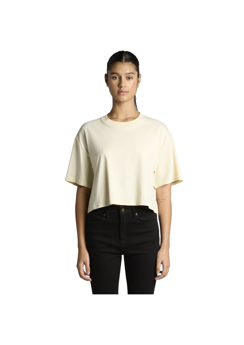 4093-AS Colour Womens Martina Crop Tee