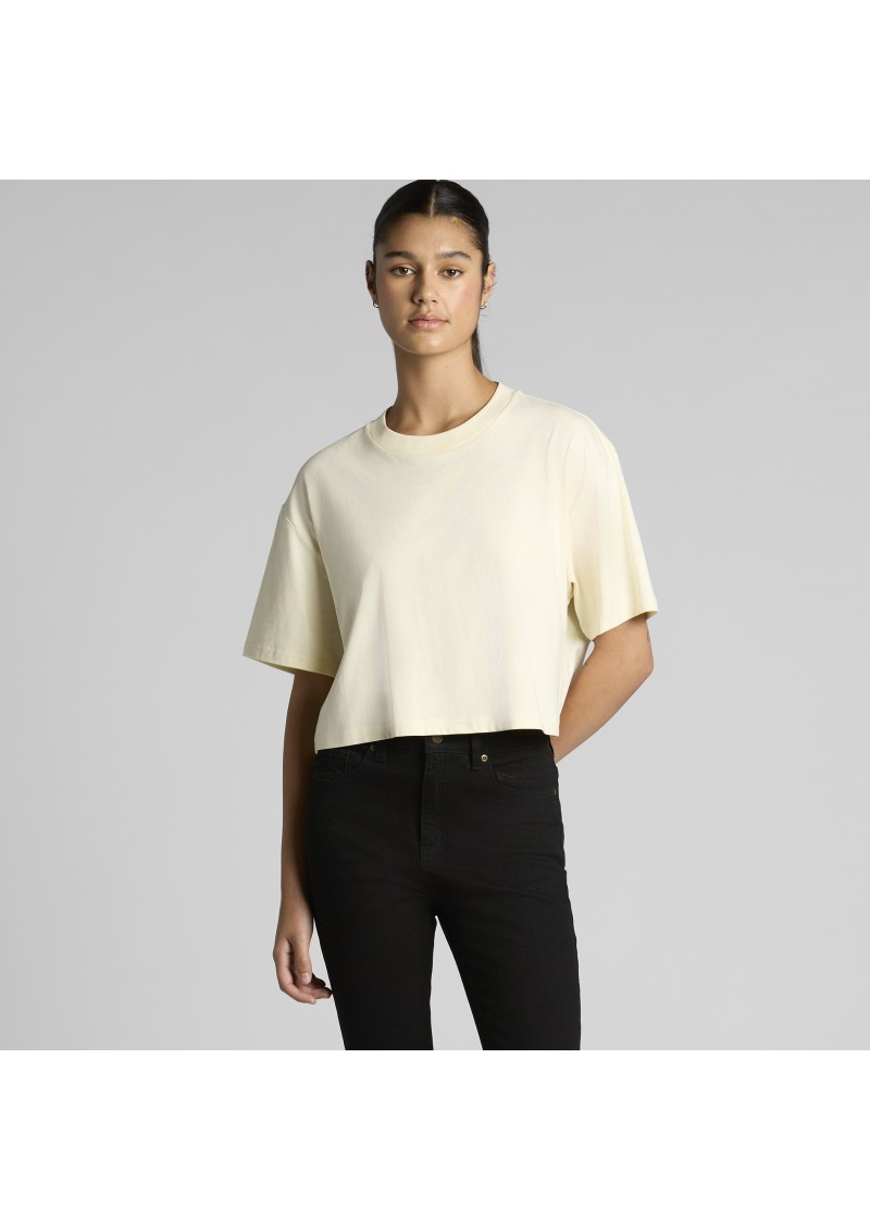 4093-AS Colour Womens Martina Crop Tee
