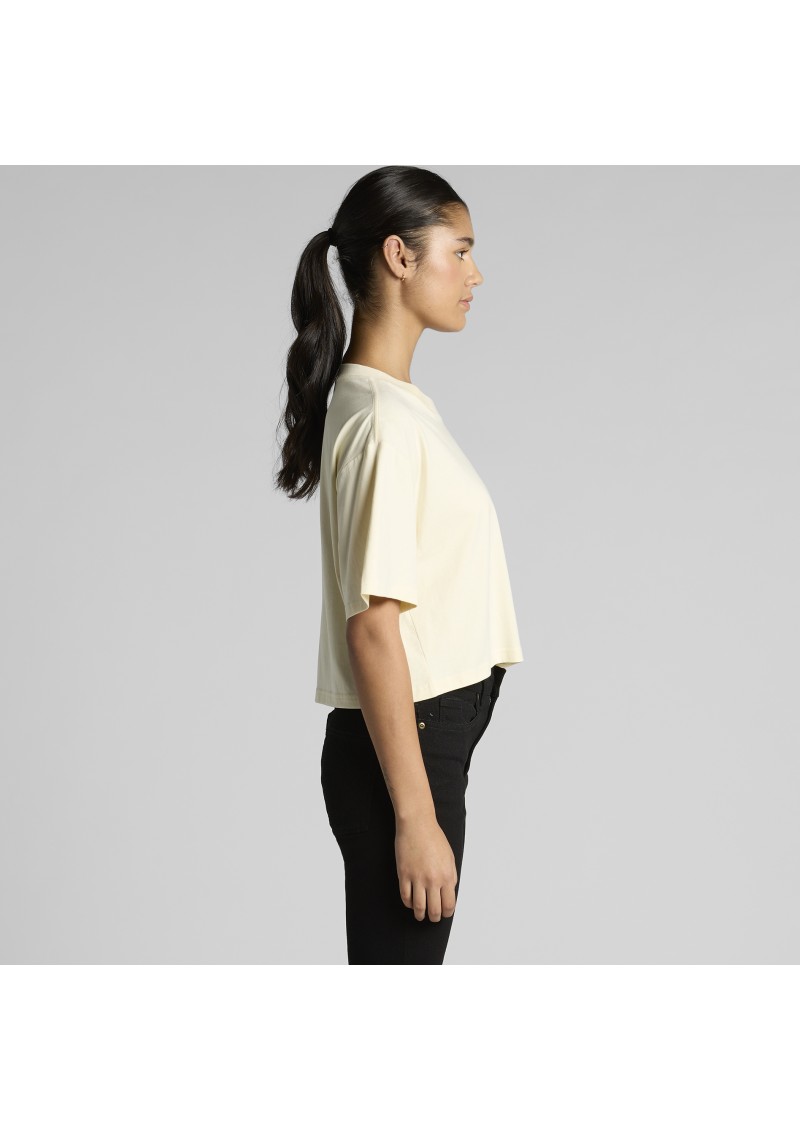 4093-AS Colour Womens Martina Crop Tee