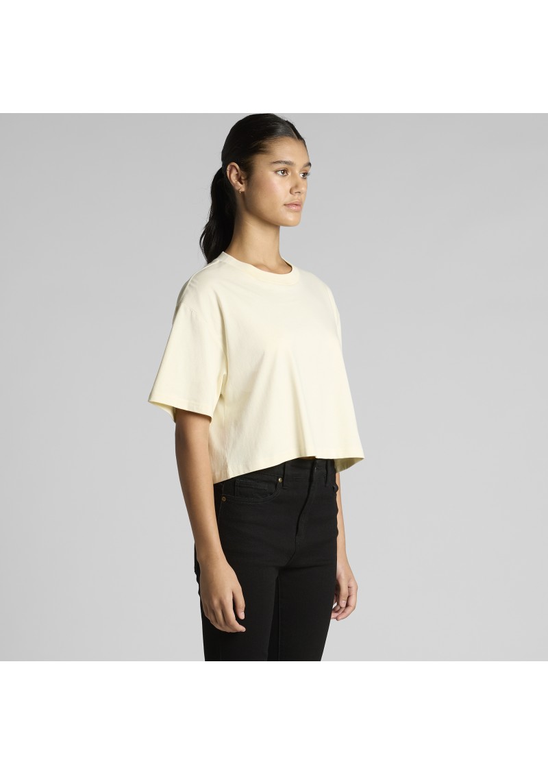 4093-AS Colour Womens Martina Crop Tee