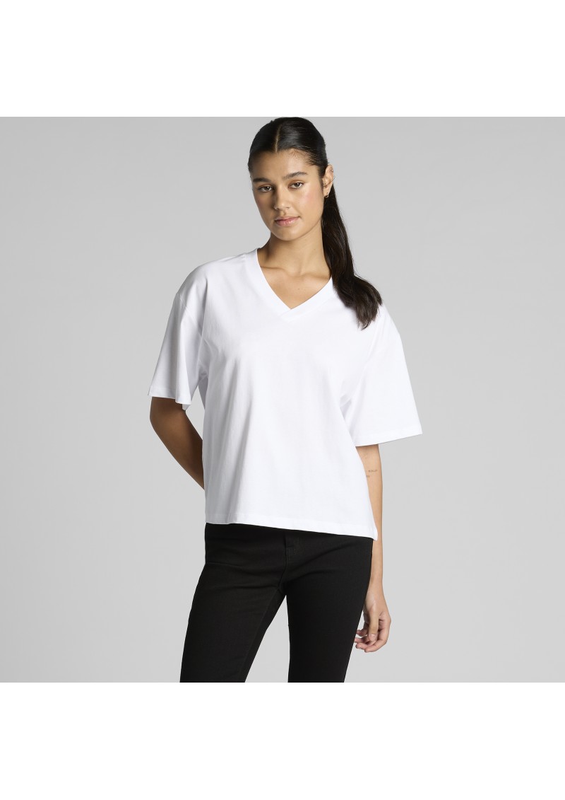 4095-AS Colour Womens Martina V Neck Tee
