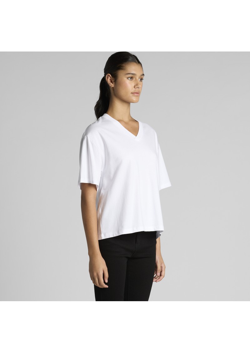 4095-AS Colour Womens Martina V Neck Tee