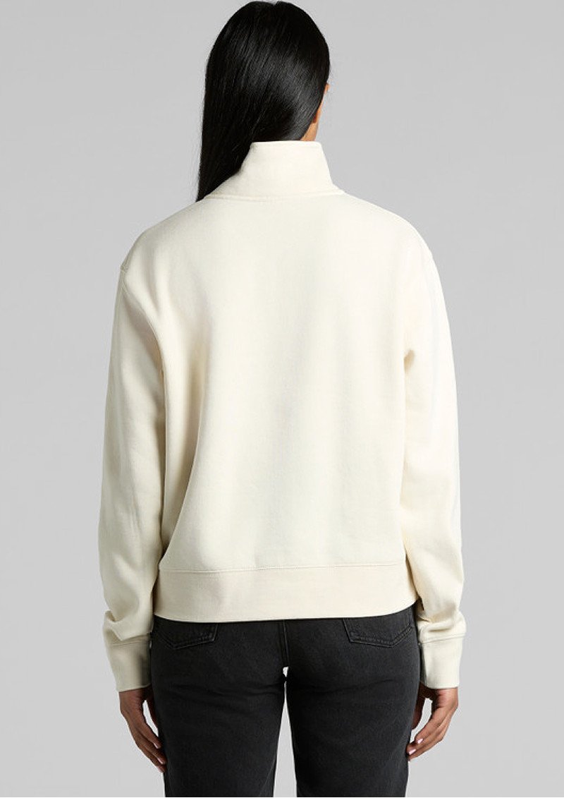 Wo's Stencil Half Zip Crew