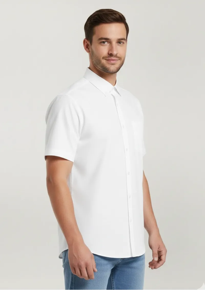 JB'S ADULTS SHORT SLEEVES POPLIN SHIRT