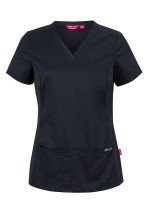 JBs Ladies Premium Stretch Panel Scrub Top