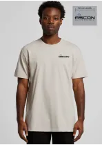 AS Colour Staple Tee + Front Logo Print - 5001-BRF