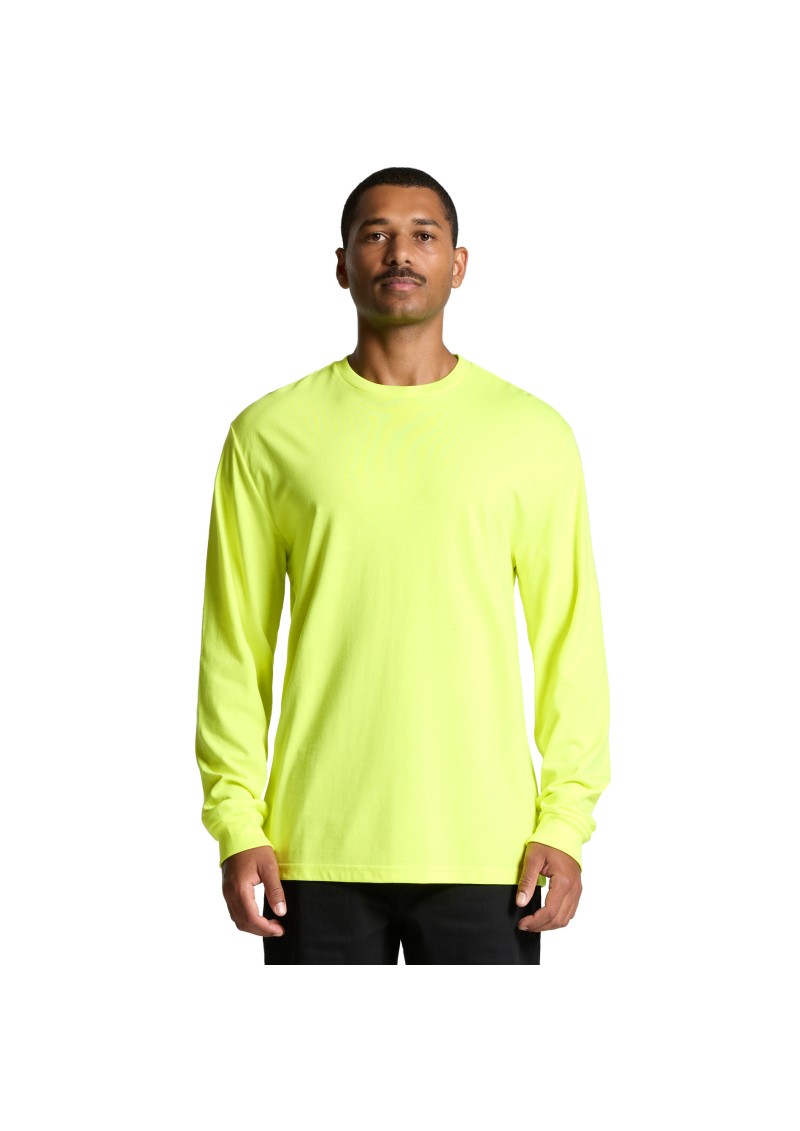 5054F - AS Colour Block Safety L/S Tee