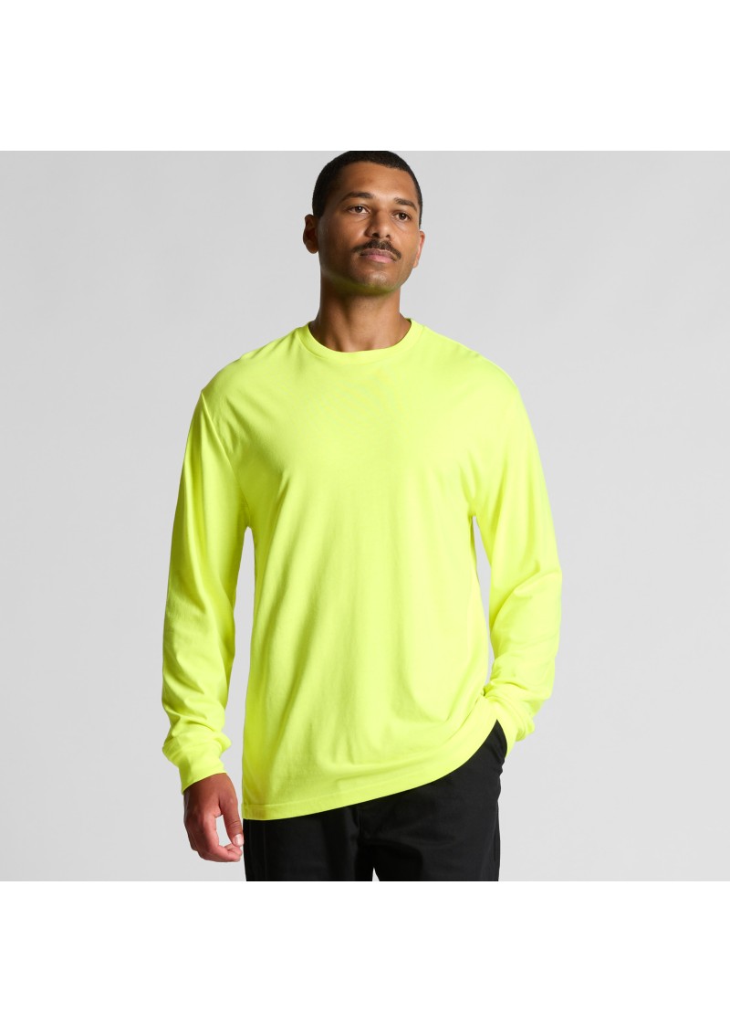 5054F - AS Colour Block Safety L/S Tee