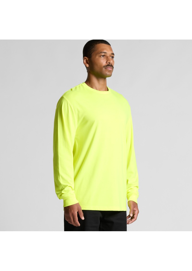 5054F - AS Colour Block Safety L/S Tee