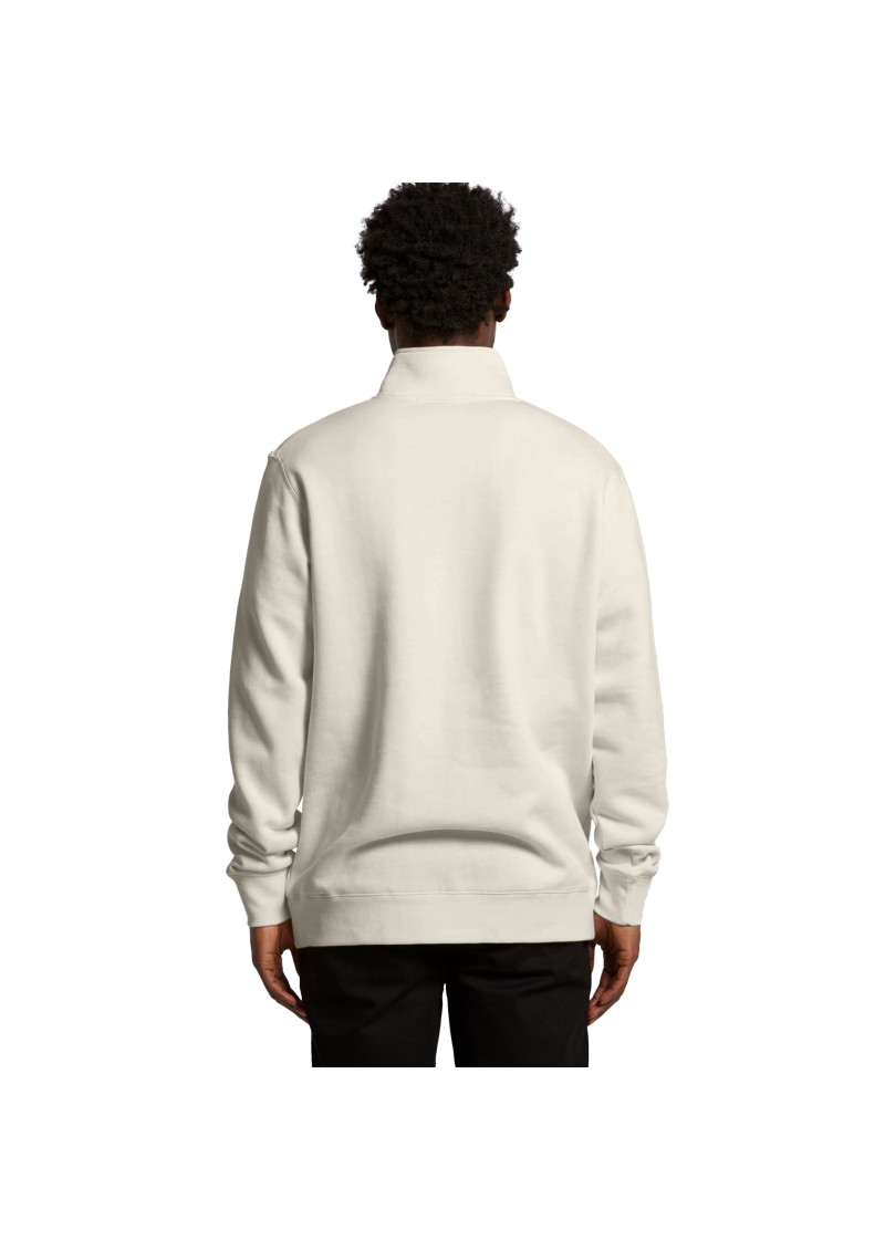 5125-AS Colour Stencil Half Zip Crew