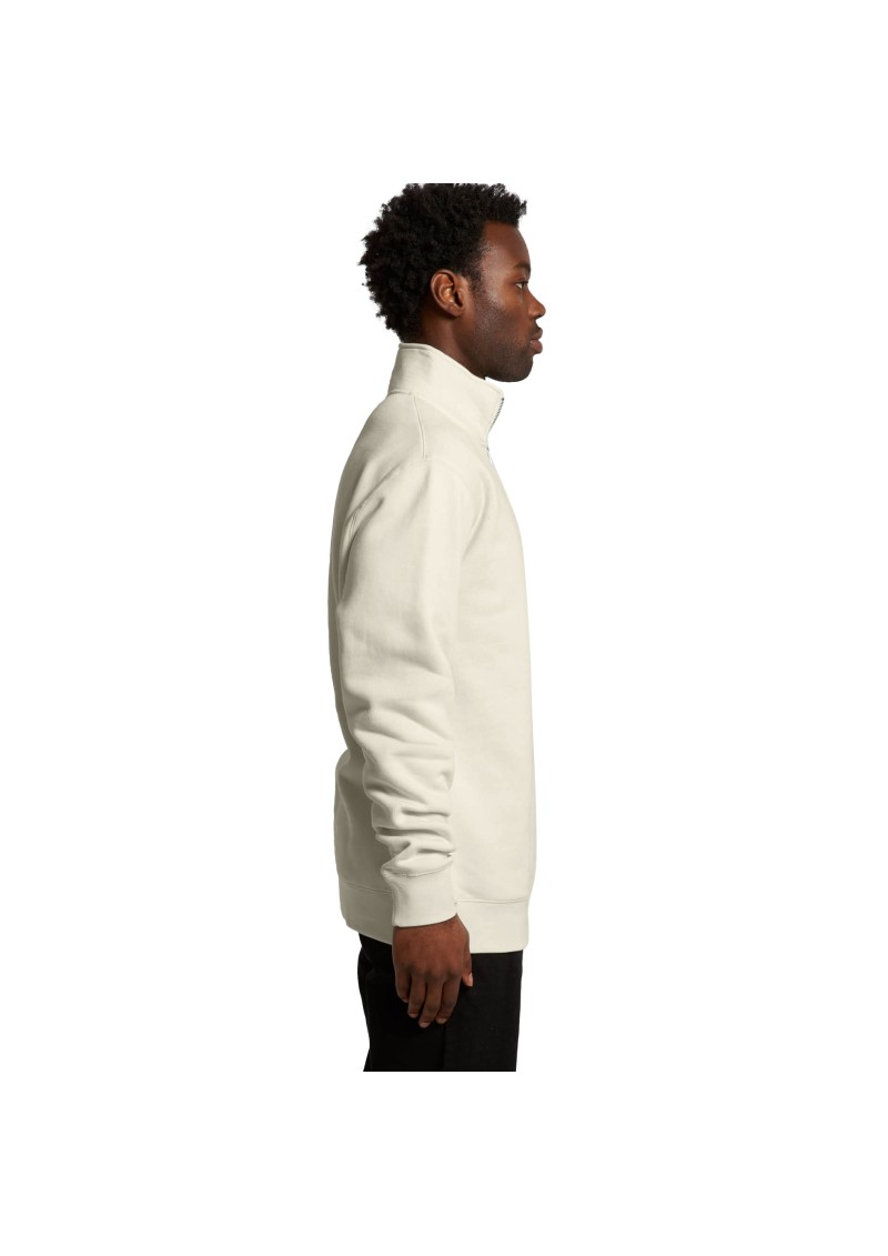 5125-AS Colour Stencil Half Zip Crew