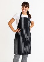 BIB APRON NAVY/WHITE-SMALL BIB APRON NAVY/WHITE-SMALL