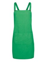 BIB APRON PEA GREEN-LARGE