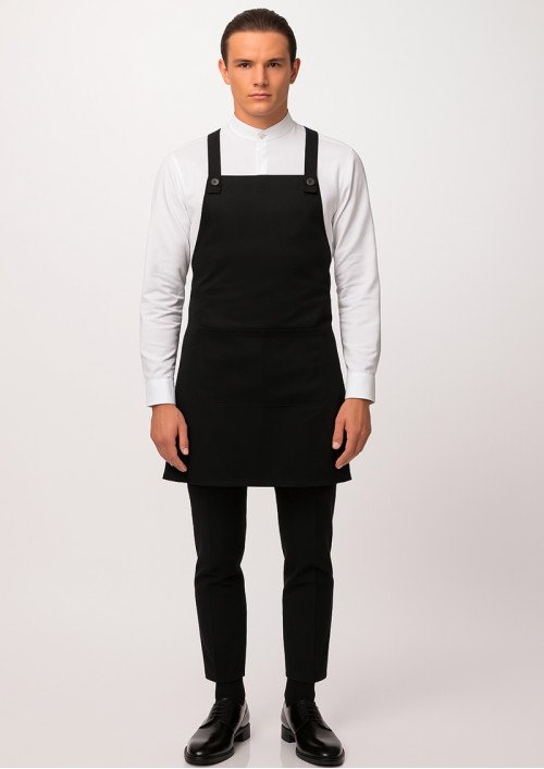 BIB APRON BLACK-LARGE