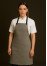 CROSS BACK BIB CANVAS APRON (WITHOUT STRAP)-SMALL