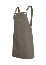 JB's Brass Eyelet Canvas Apron with PU Strap