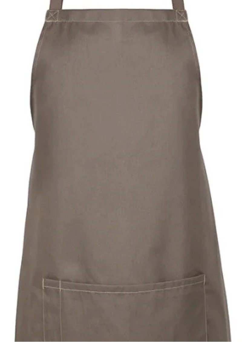BIB APRON LATTE-LARGE