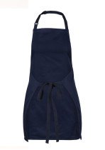 BIB APRON (NO POCKET) BLACK- SMALL