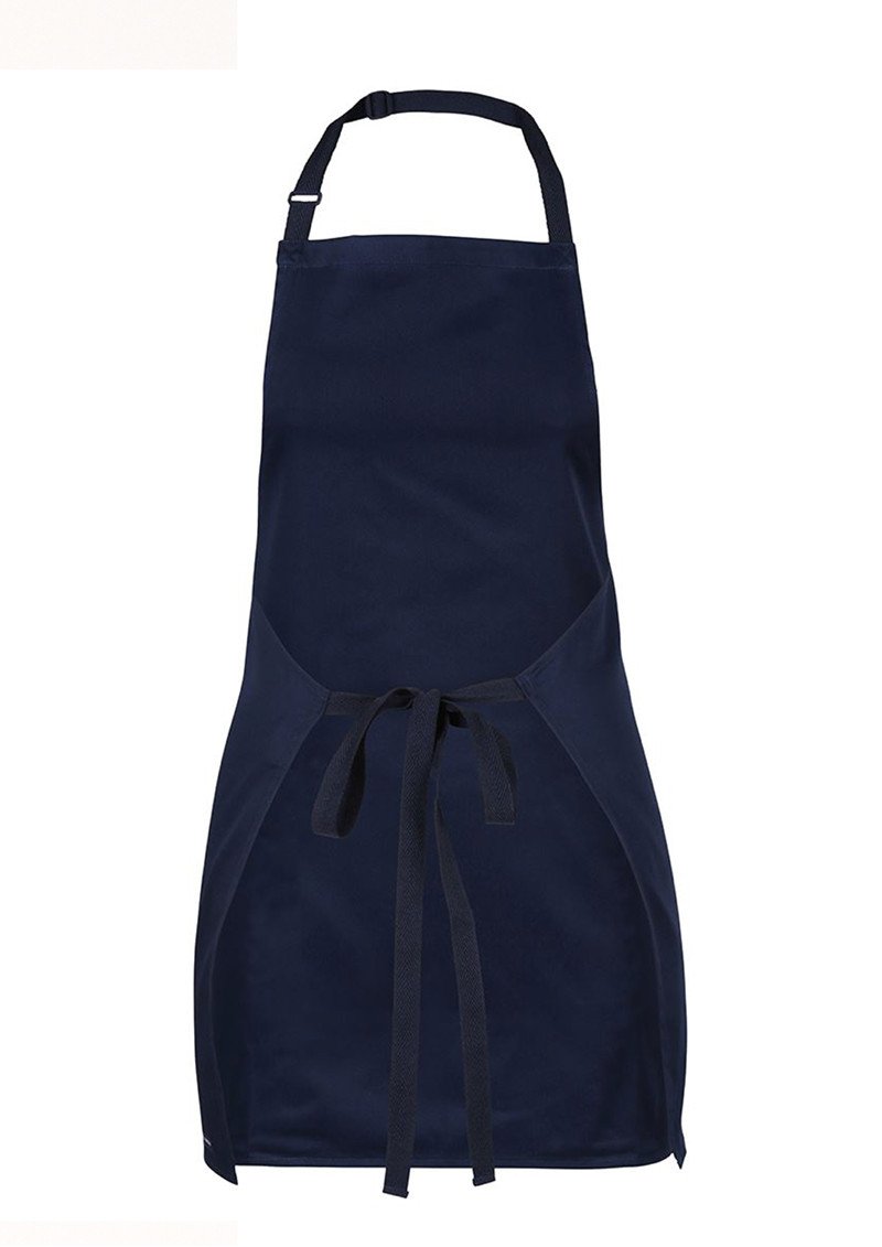 BIB APRON (NO POCKET) BLACK- SMALL