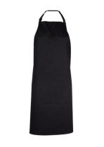 BIB APRON (NO POCKET) BLACK- LARGE